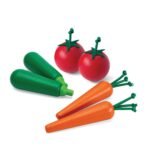 Fresh Produce Set B (Carrots, Zucchinis & Tomatoes)