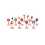 Set Of Traffic Signs & Lights