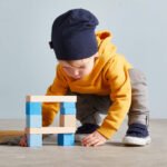 Colored Wooden Building Blocks - 46 Piece Set - Image 5