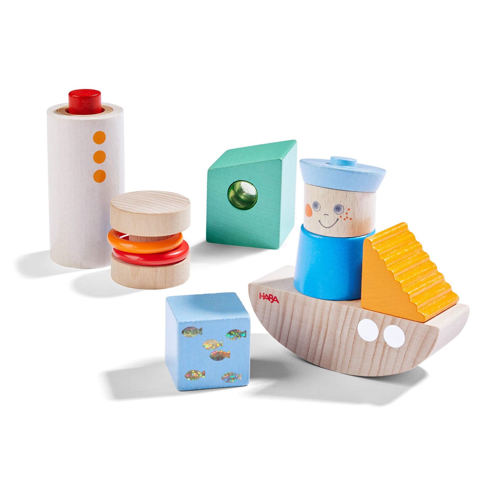 discovery-building-blocks-boat-2010922001-1.jpg Discovery Boat Wooden Building Blocks Set - Image 1