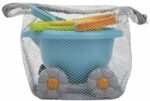 Sand Bucket Scooter 4 Piece Nesting Beach Toy Set - Image 4
