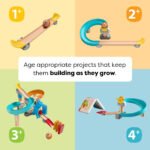 Kullerbu Colorful Curves - Build & Grow Ball Track Set - Image 5