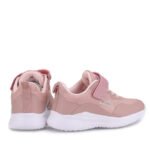 Emel Girls Pink Mesh Athletic Sneakers – Hook-and-Loop - Image 2